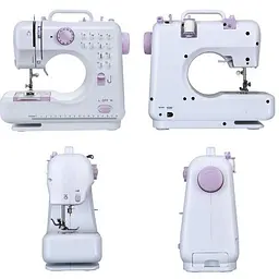 Швейна машинка 12 в 1 портативна багатофункціональна SEWING MACHINE 505 - мініатюра 4