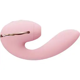Вакуумний вібратор KisToy Tina Mini Pink