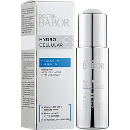 Сироватка для обличчя Babor Doctor Babor Hydro Cellular Hyaluron Infusion зволожуюча, 50 мл - мініатюра 3