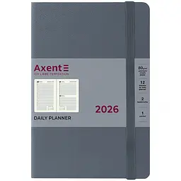 Щоденник Axent 2026 Partner Strong 145х210 мм сірий (8819-26-62-A) - мініатюра 2