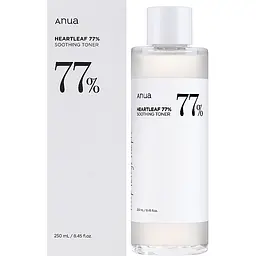 Тонер для обличчя Anua Heartleaf 77% Soothing Toner заспокійливий 250 мл