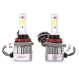 LED лампи автомобільні Stinger H1 12/24V 3200Lm 36W/5500K/IP67/8-48V Радіатор 2 шт