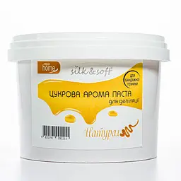 Цукрова паста для депіляції Silk&Soft 500 г №03 Натуральна