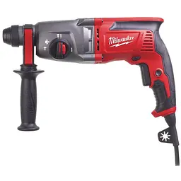 Перфоратор SDS-PLUS MILWAUKEE, PH 26 T, 800Вт, 2,4Дж (3 режими) (бічне руків’я, обмежувач глибини, кейс) - мініатюра 3