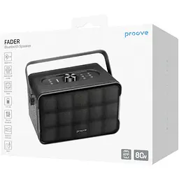 Портативна акустика Proove Fader 80W Black (PSFD8018AP01) [169739] - мініатюра 6