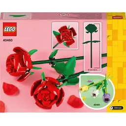 Конструктор LEGO Botanicals Троянди 120 деталей (40460) - мініатюра 6
