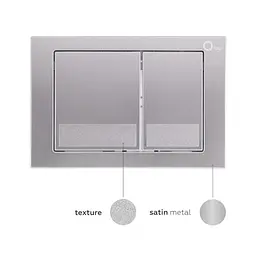 Набір інсталяція 4 в 1 Qtap Nest ST з квадратною панеллю змиву QT0133M425M06029SAT - мініатюра 6