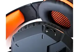 Гарнітура REAL-EL GDX-7700 Чорний/Оранжевий - мініатюра 4