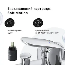 Змішувач для ванни AM.PM Like F8010000 - мініатюра 7