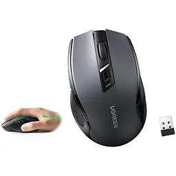 Бездротова безшумна миша Ugreen MU006 4000DPI Bluetooth та 2.4G 2 стандарту - мініатюра 4