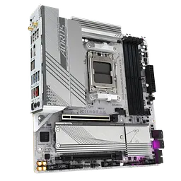 Mатеринська плата Gigabyte B650M Aorus Elite AX Ice Socket AM5 (B650M A ELITE AX ICE) - мініатюра 3