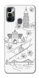 TPU чохол Demsky Kyiv spirit для TECNO Spark 7
