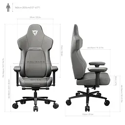 Крісло ігрове TX3 Core Loft Grey (TEGC-2056101.41) - мініатюра 2