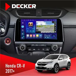 Штатная магнитола Honda CR-V 2017+ Decker D9-009 4x64, DSP, 4G, 2k Decker (НФ-00008199)