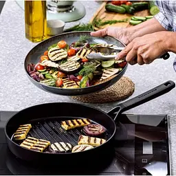 Сковорода-гриль KitchenAid Classic Forged Aluminium з керамічним покриттям 28 см (CC005681-001) - мініатюра 6