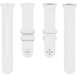 Силіконовий ремінець BeCover для Xiaomi Mi Smart Band 8 Pro White (710213) - мініатюра 4
