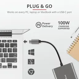 Концентратор Trust Dalyx 3-in-1 Multiport USB-C (23772) - миниатюра 7