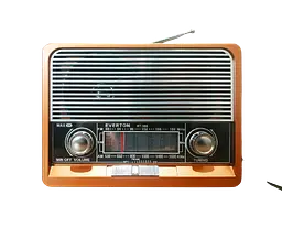Радіоприймач на акумуляторі Everton RT-306 FM/AM/SW/Bluetooth/USB з ліхтариком (1756375712) - мініатюра 5