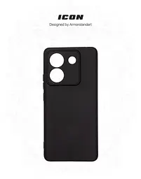 Чехол ArmorStandart ICON для Xiaomi Poco M7 Pro 5G Camera cover Black (ARM83147) - мініатюра 3