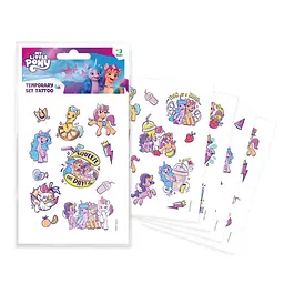 Набір дитячих тимчасових татуювань My Little Pony 200438, 4 аркуші