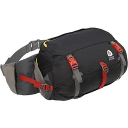 Сумка поясна Sierra Designs Flex Lumbar 7-10 л Чорний-Червоний - мініатюра 5