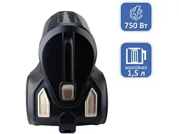 Безмішковий пилосос Prime Technics Compact care PVC 127 - мініатюра 5
