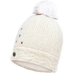 Шапка Buff Junior Knitted & Polar Hat Darsy Starwhite (1033-BU 113528.009.10.00)