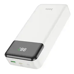 Універсальна зарядна батарея Hoco J102A 20000mAh Cool figure PD20W+QC3.0 (Білий) - мініатюра 3