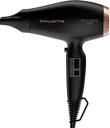 Фен Compact PRO+, 2200Вт, 2 режими, дифузор, іоніз-я, хол. обдув, чорний ROWENTA teh0017604 - мініатюра 3