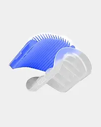 Щітка-чесалка для кішок Semi Brush-comb, Blue з кутовим кріпленням до стіни - мініатюра 5