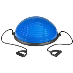 Балансувальна півсфера Gymtek Bosu 58см з еспандерами + насос - мініатюра 3