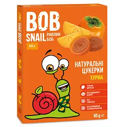 Натуральні цукерки Bob Snail Хурма, 60 г