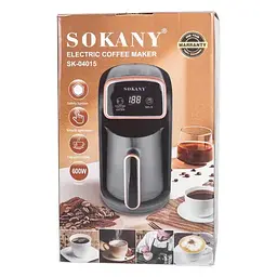 Електрична кавоварка Sokany SK-04015 - мініатюра 8