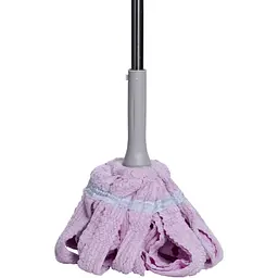Швабра-моп мотузкова для миття підлоги 134 см, фіолетовий Household Cleaning Products HP-35015-13V - мініатюра 3