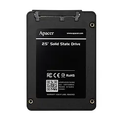 SSD накопичувач 480GB Apacer AS340 Panther 2.5 SATAIII 3D TLC (AP480GAS340G-1) - мініатюра 5