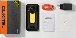 Смартфон Oukitel wp53 6.52"HD /8GB/128GB/ T615 /11000mAh /13+5Мп/ IP69K /NFC/Ліхтарик Black - мініатюра 3