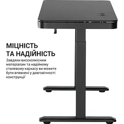 Комп'ютерний ігровий стіл OfficePro ODE111B [111798] - мініатюра 7