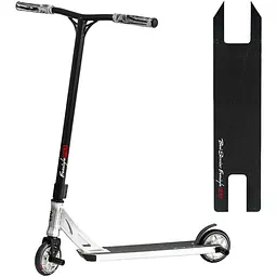 Самокат трюковий Best Scooter Чорно-білий 000254819