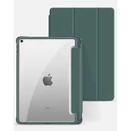 Чохол-книжка BeCover Soft Edge з кріпленням Apple Pencil для Apple iPad 10.2 2019/2020/2021 Dark Green (706811) - мініатюра 2