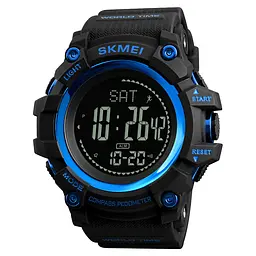 Наручний годинник чоловічий Skmei 1356 Blue, 1356BU (12306)