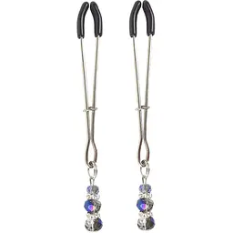 Затискач для сосків Art of Sex - Nipple Clamps Lovely Blue - мініатюра 2