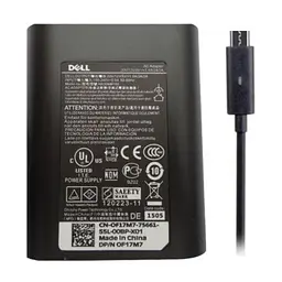 Блок живлення до ноутбуку Dell 45W 20V, 2.25A + 5V, 2A, разъем USB Type C, Oval-корпус (LA45NM150 / A40217) - мініатюра 2