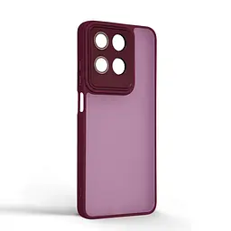 Защитный чехол для Motorola G15/G15 Power, бордовый, ShadeX, противоударный, матовый, панель PC+TPU, защита всего корпуса, амортизация ударов при падении, ArmorStandart (ARM83023) - мініатюра 2
