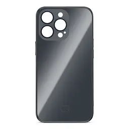 Чехол-накладка для Apple iPhone 13 Pro, Replica MagSafe, черный, противоударный защитный чехол с магнитным кольцом MagSafe, защита всего корпуса, TPU+PC, зеркальный, выступающий бортик вокруг экрана, ArmorStandart (ARM76186)