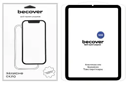 Скло захисне BeCover 10D Apple iPad Mini 7 2024 Black (712272) - мініатюра 3