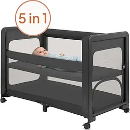 Манеж-ліжко Lionelo Patty Grey Graphite (LO-PATTY GREY GRAPHITE) - мініатюра 2