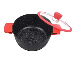 Каструля з кришкою Bohmann BH-7353-26-MRB 26 см 5 л
