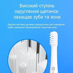 Насадки для електричної зубної щітки inFly Toothbrush Head for P50 P20A White 3 шт - мініатюра 3