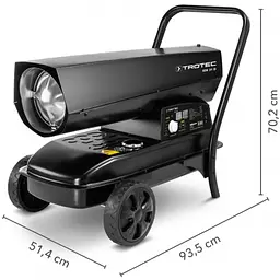 Теплова гармата Trotec IDX 31 D - мініатюра 7
