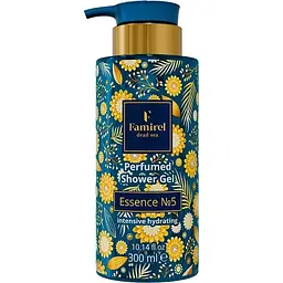 Парфумований гель для душу Famirel Intensive Hydrating Essence №5, 300 мл